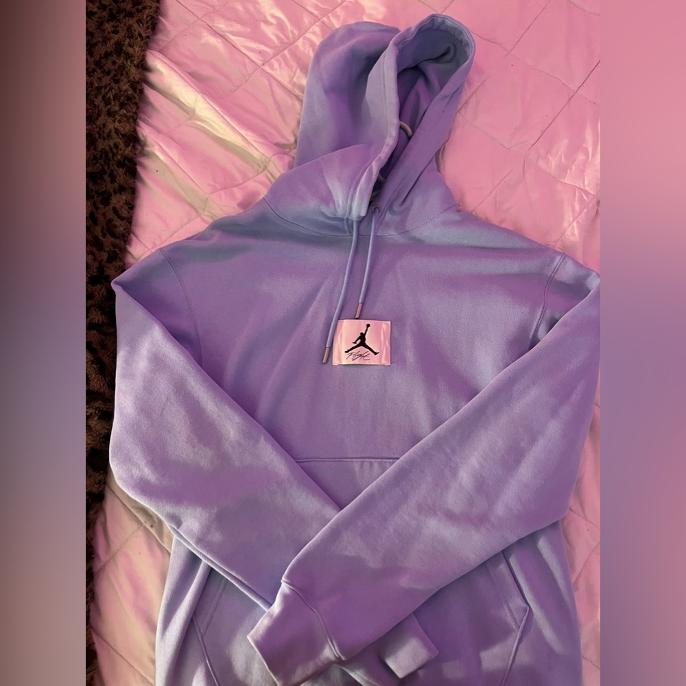 Brand new Light blue Jordan Flight hoodie